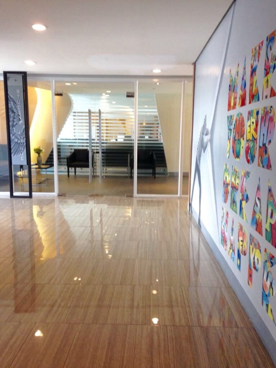 Entrance to Study Area