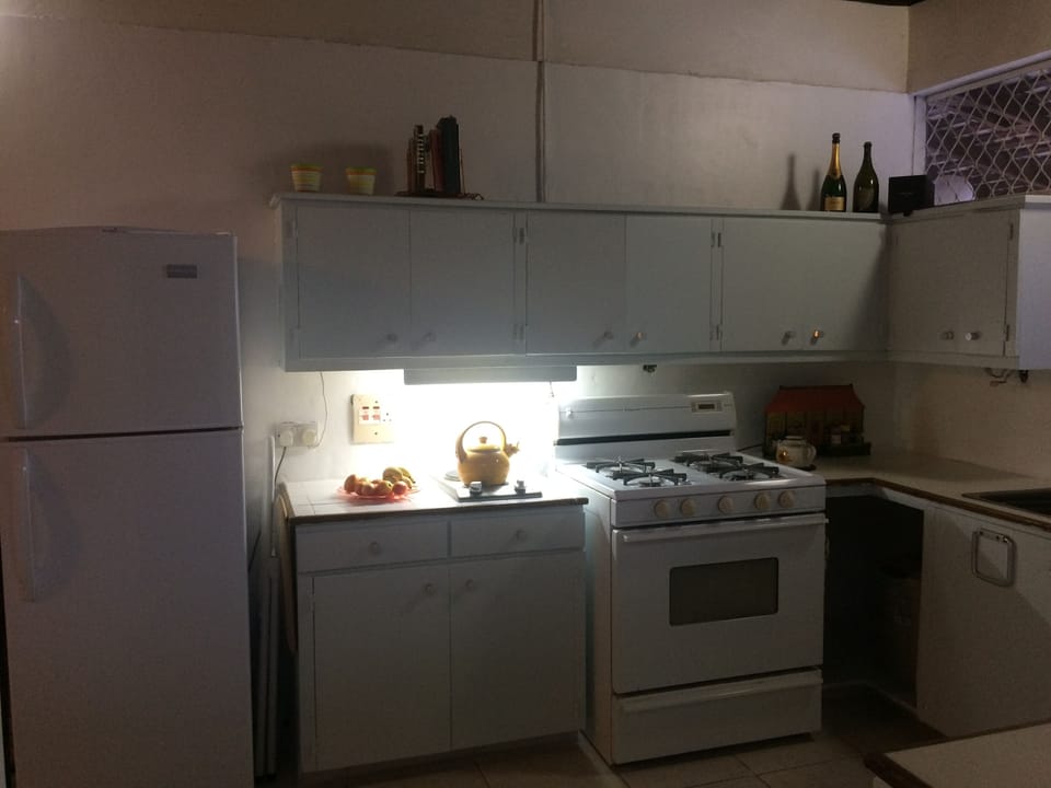 large well equipped kitchen