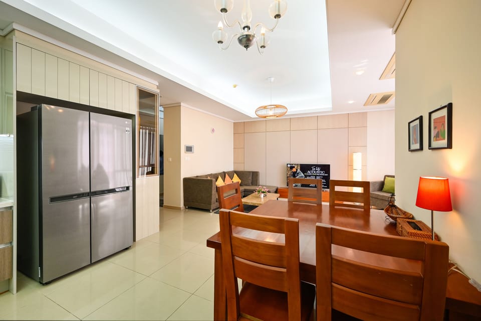 Dining set in the kitchen.