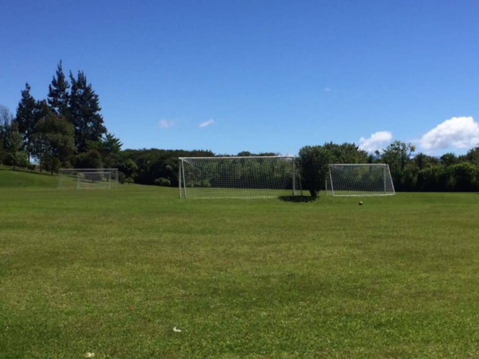 Shared soccer field.