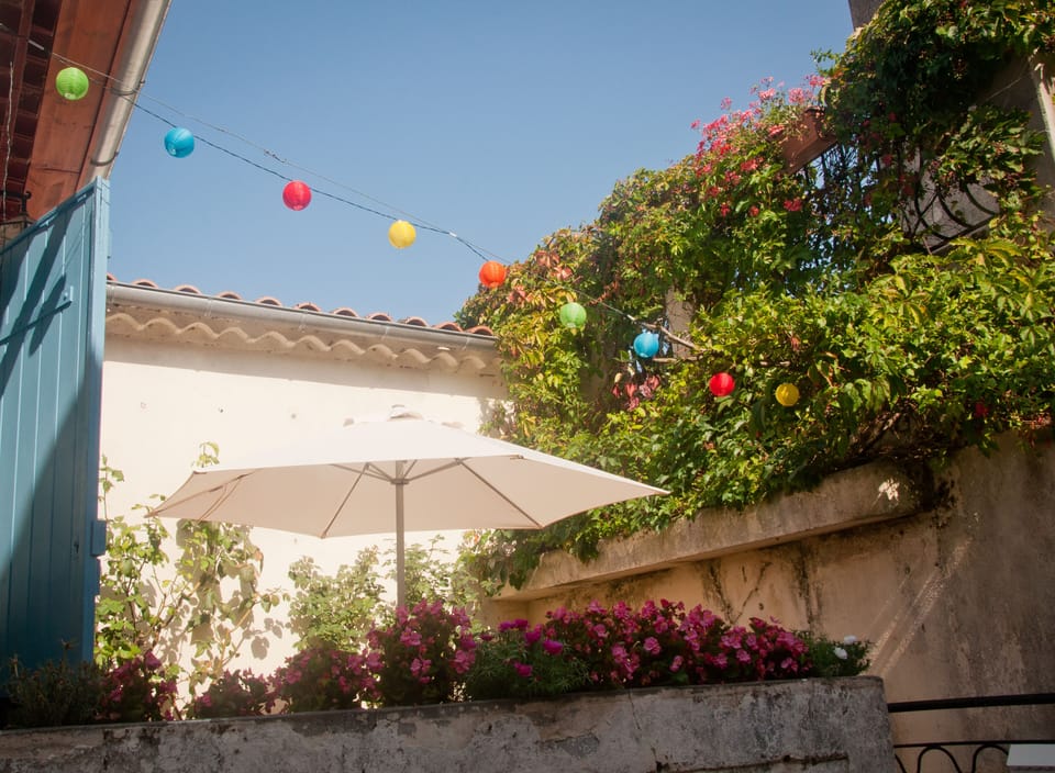 Private patio