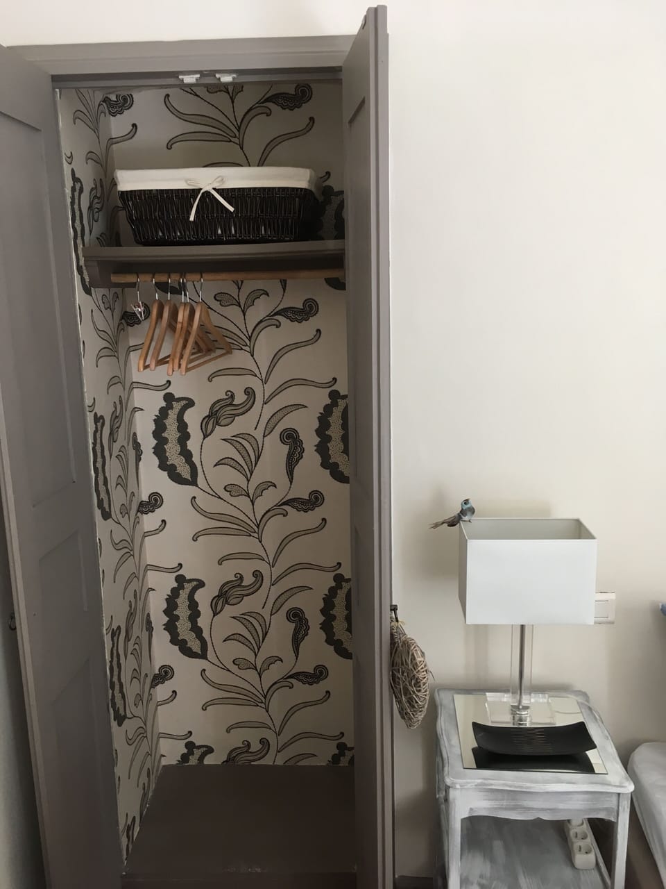 Wardrobe in Bedroom 2: Also has a large chest of 6 drawers.