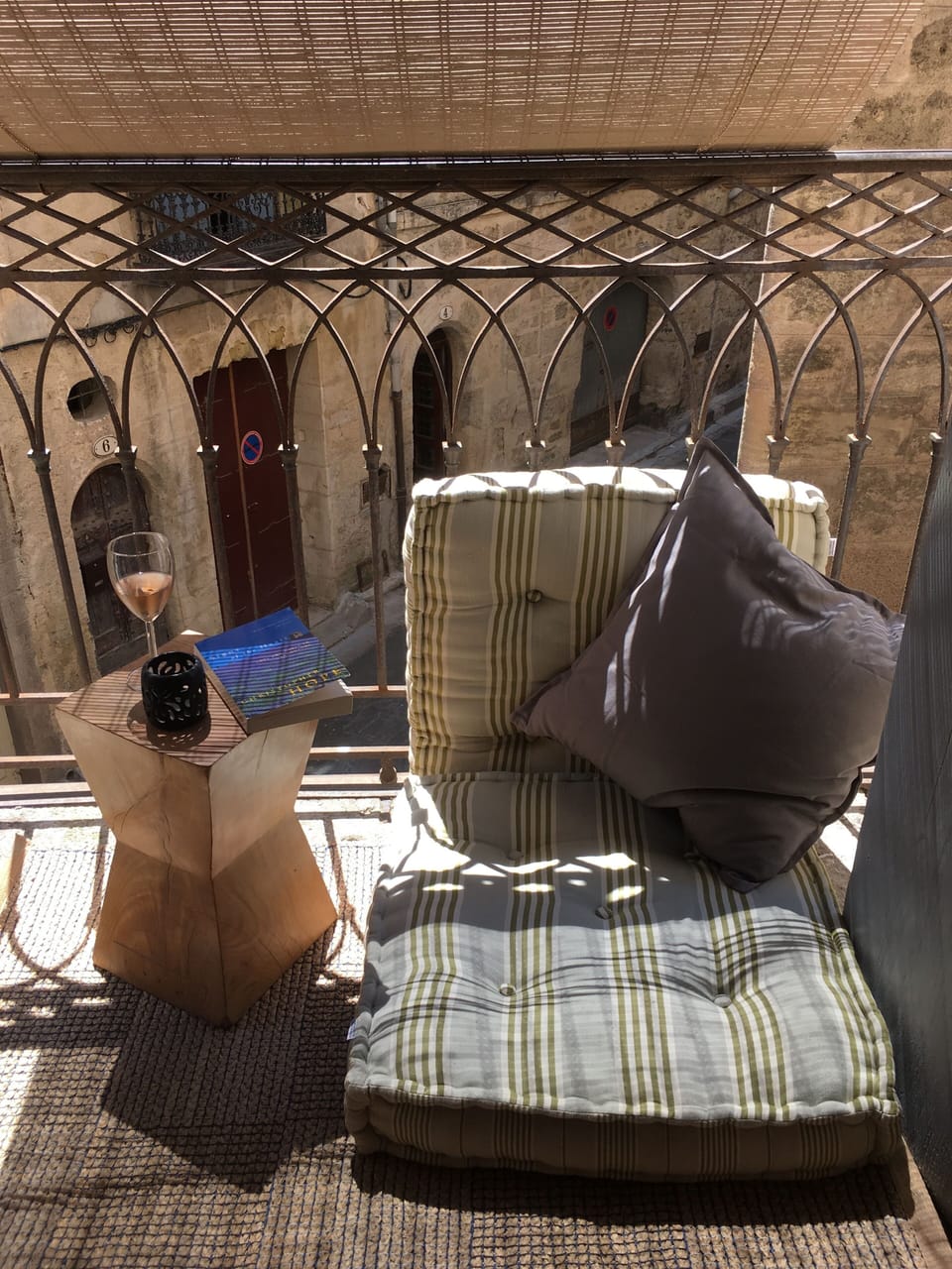 A relaxing spot to read a book.