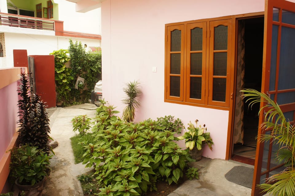 Entrance to the studio