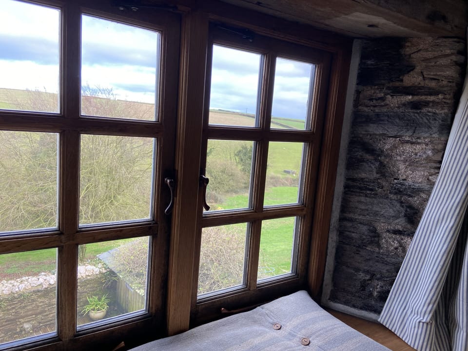 Beautiful views over farmland...