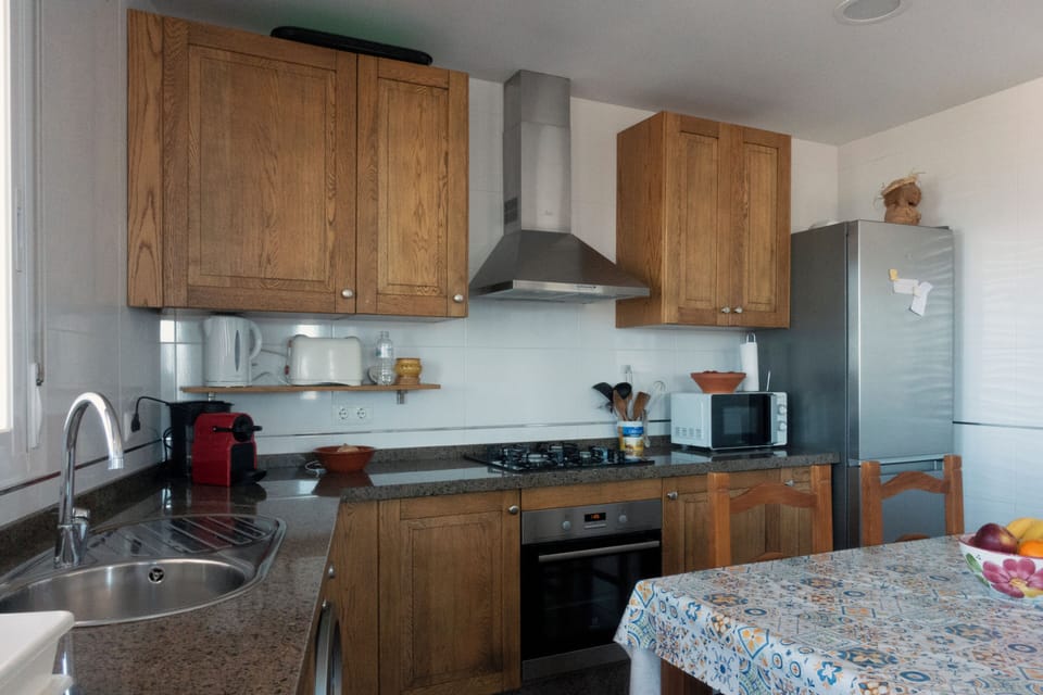 Fully equipped kitchen