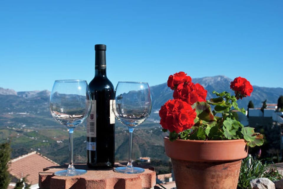 Enjoy a glass of wine with  sensational view!