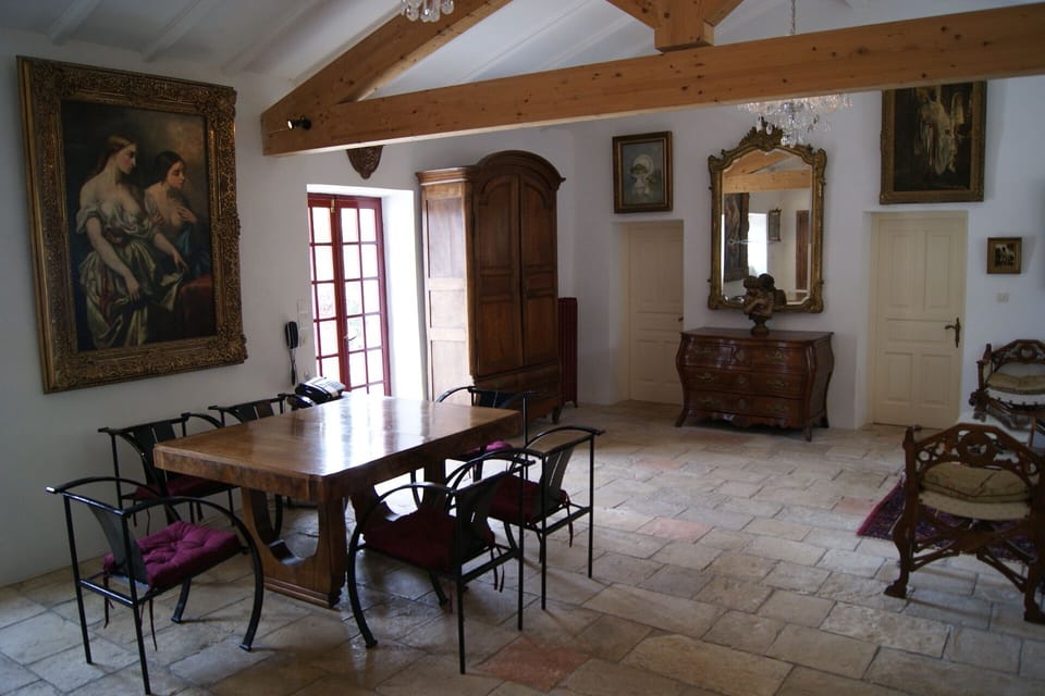 The living room