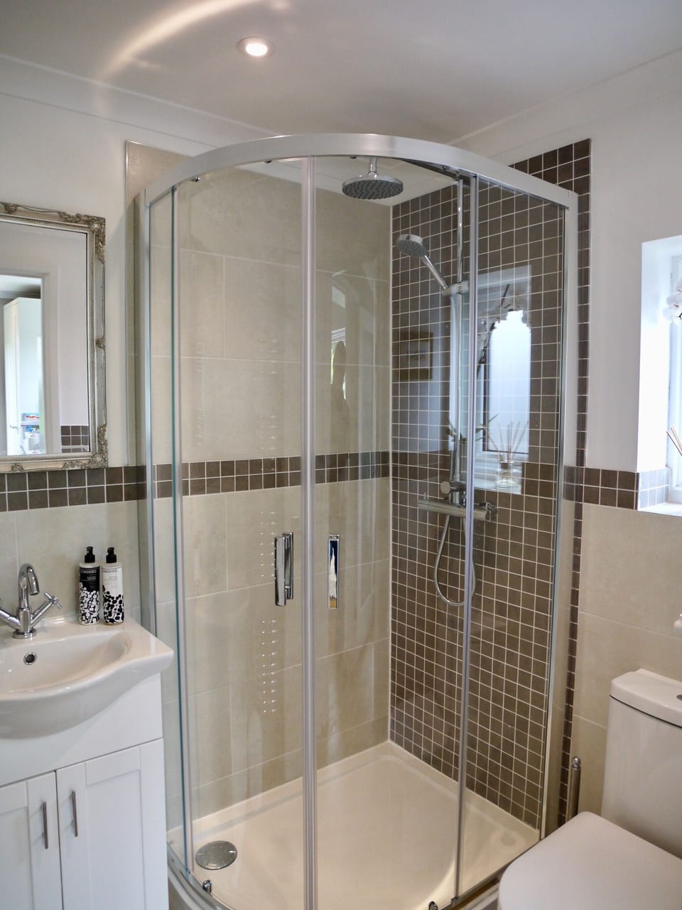 Downstairs shower room