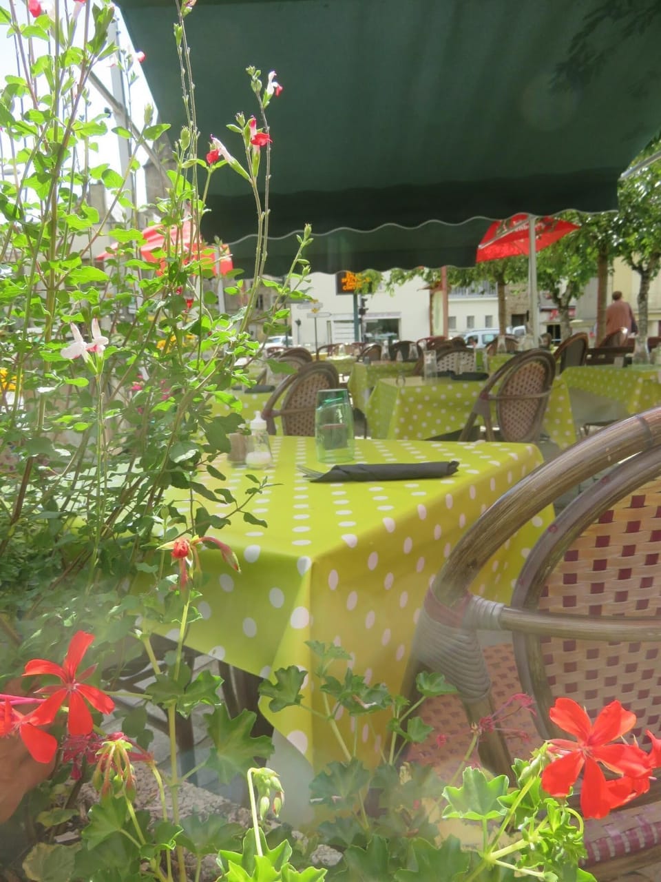 Enjoy lunch on our terrace