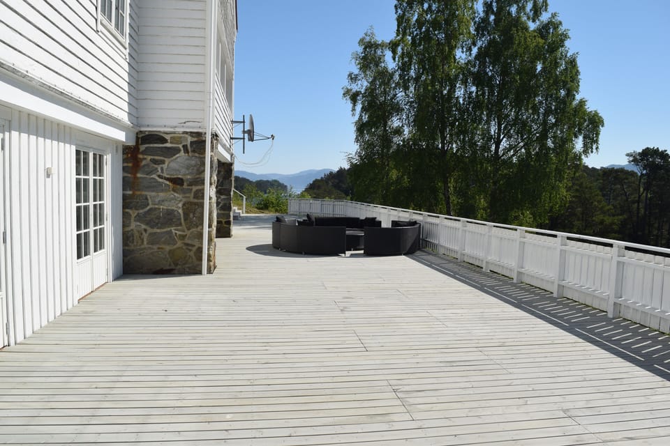 All ground floor rooms have direct access to the deck/terrace