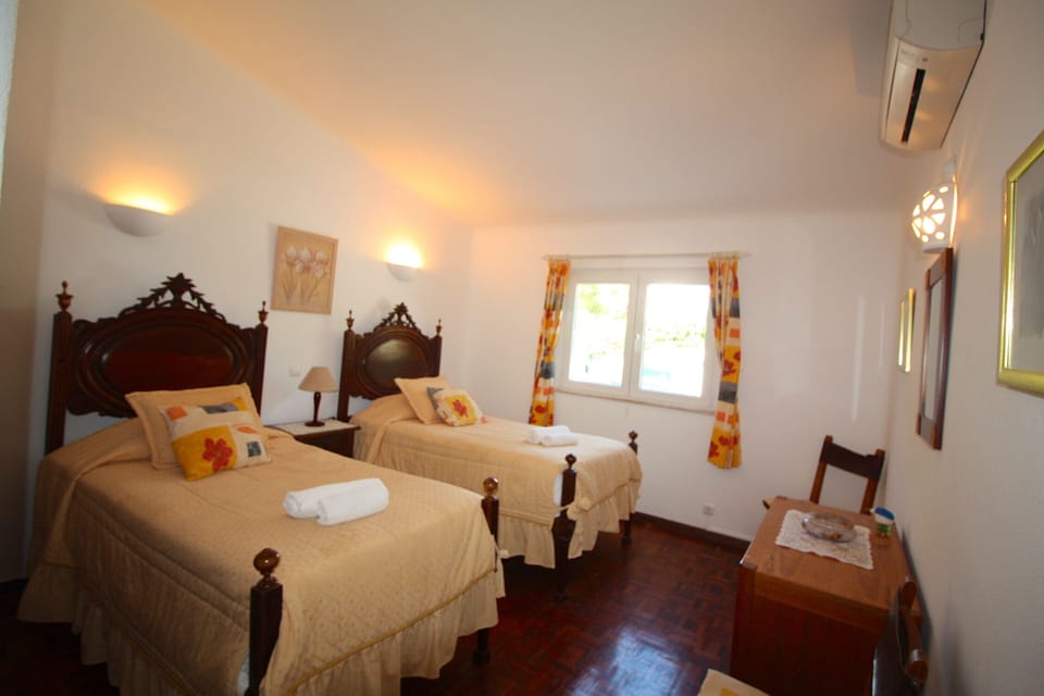 Upper-floor bedroom