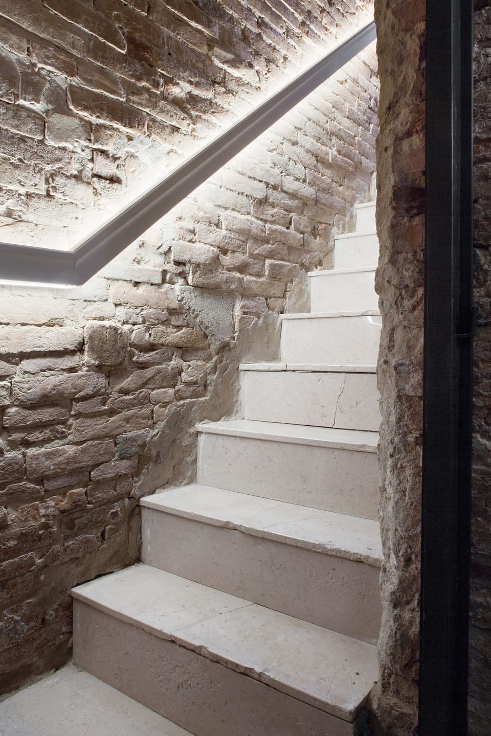 Stairs with light
