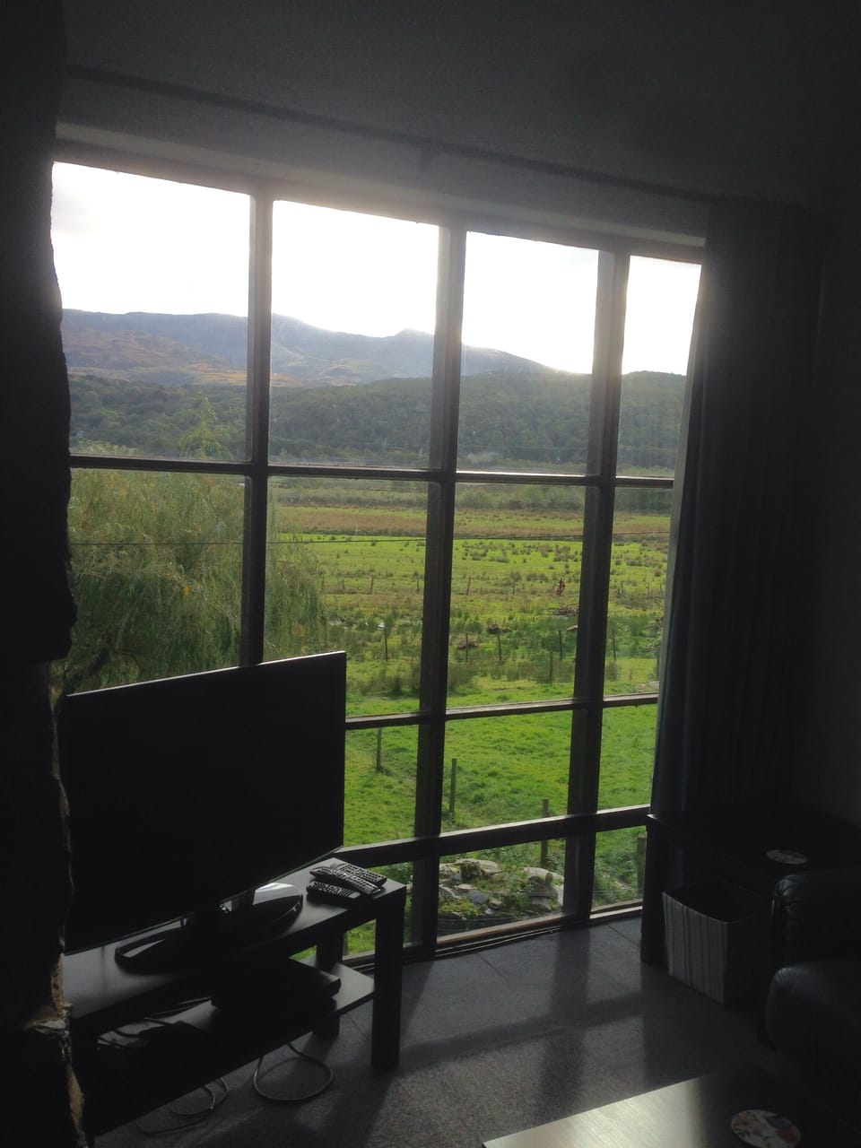 view from lounge window