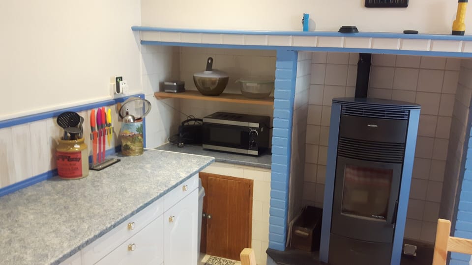 Part of the kitchen