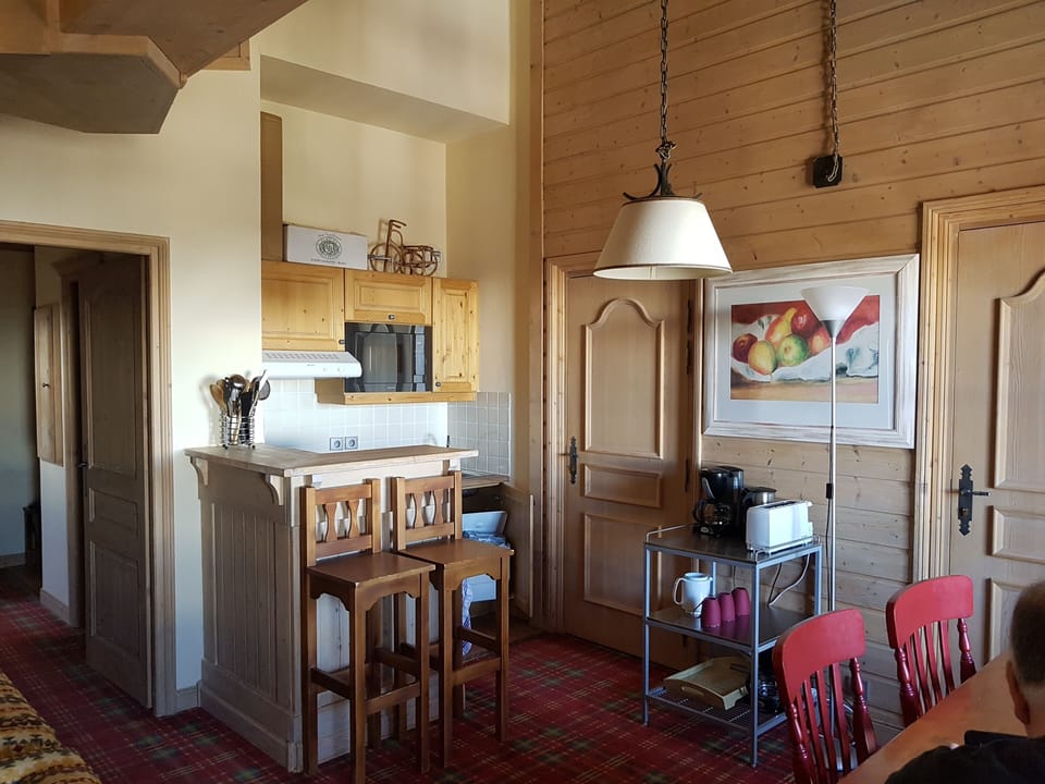 Kitchen and dining area