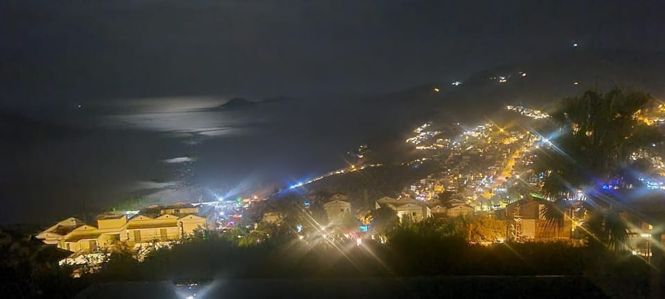 View of Kalkan at night