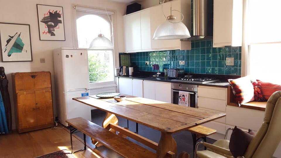 Kitchen and dining area