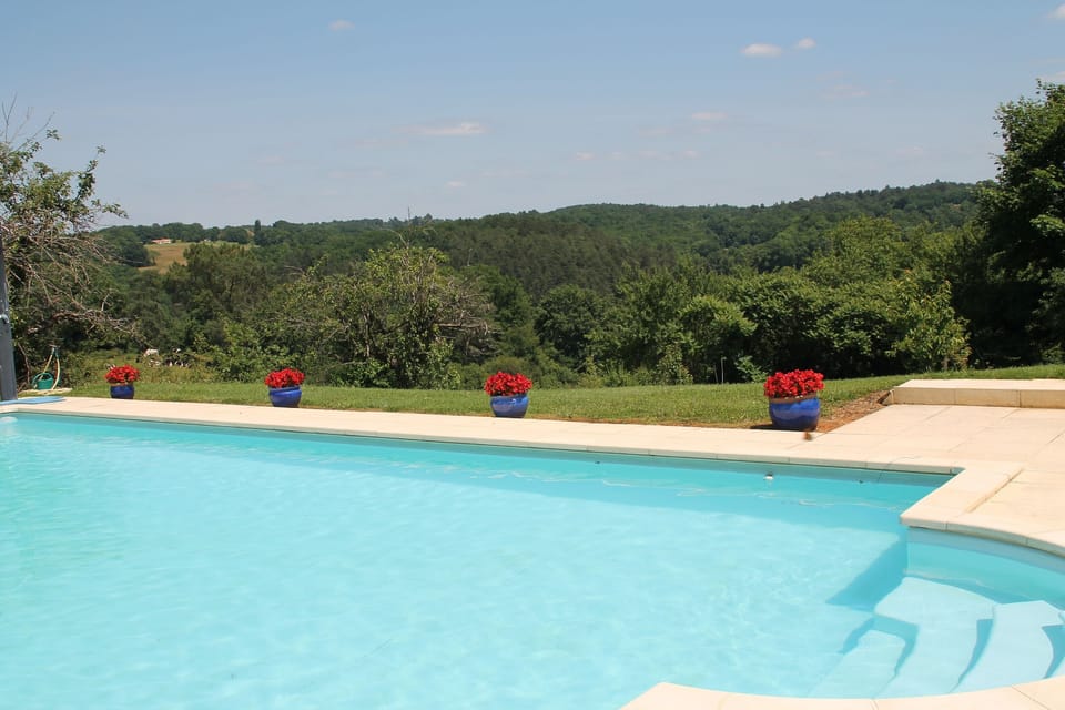 Pool with a view