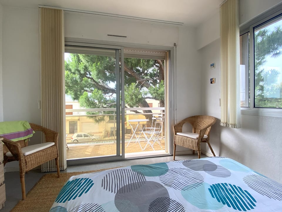 Chambre 1 + balcon 2
