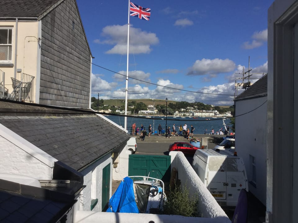 View from the rear bedroom window 