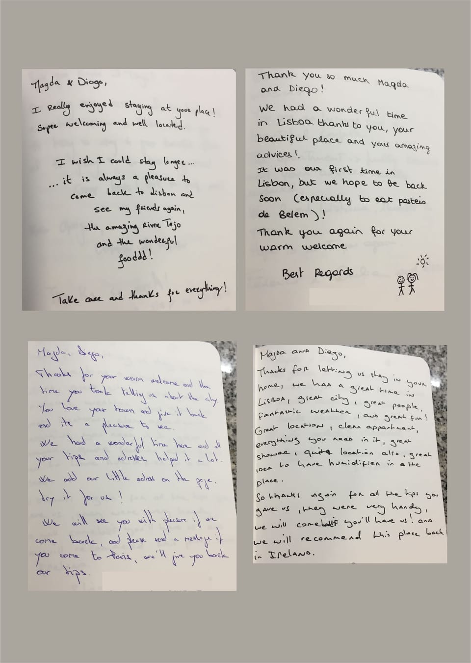 Guest Book comments