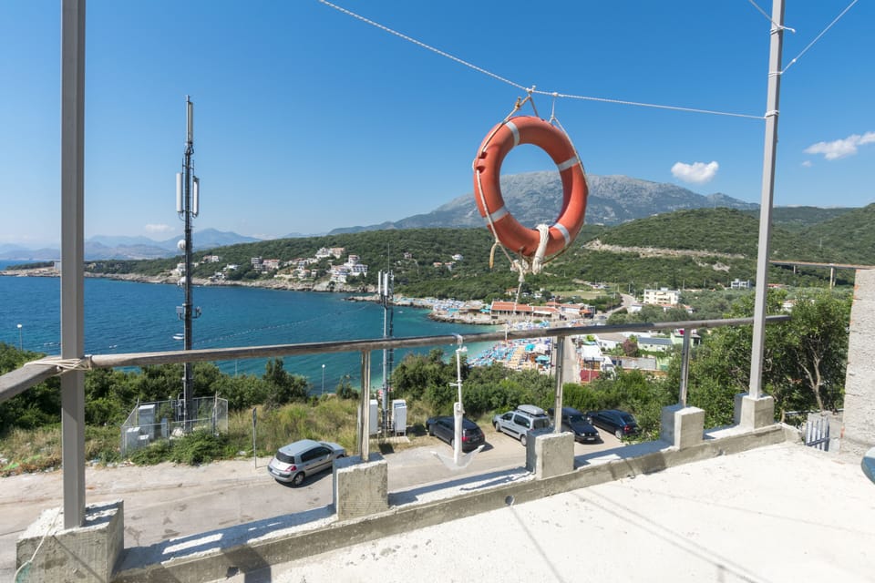 Open terrace with a great sea view