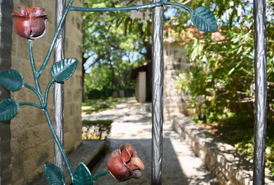 Entrance to garden