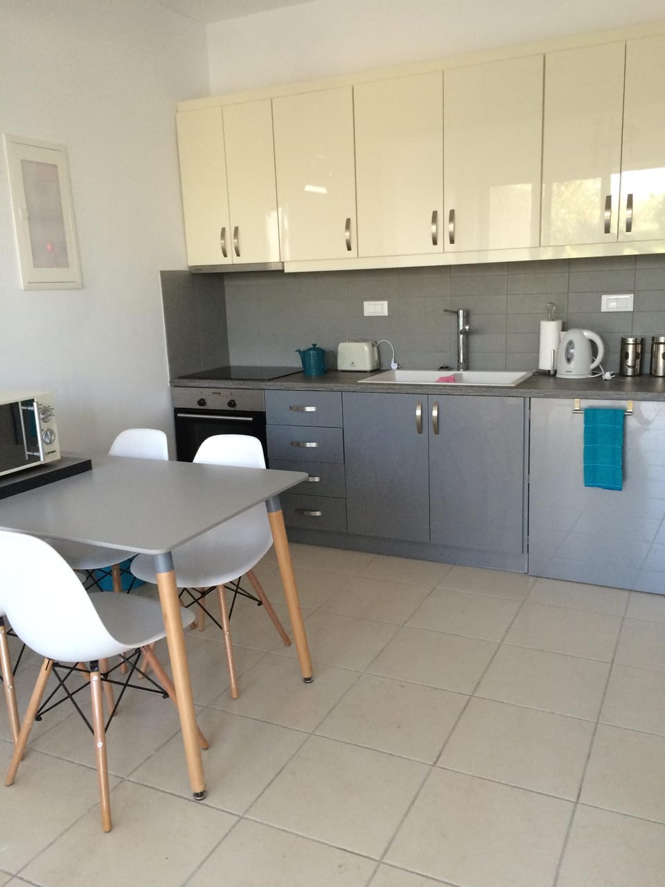 kitchen in the apartment
