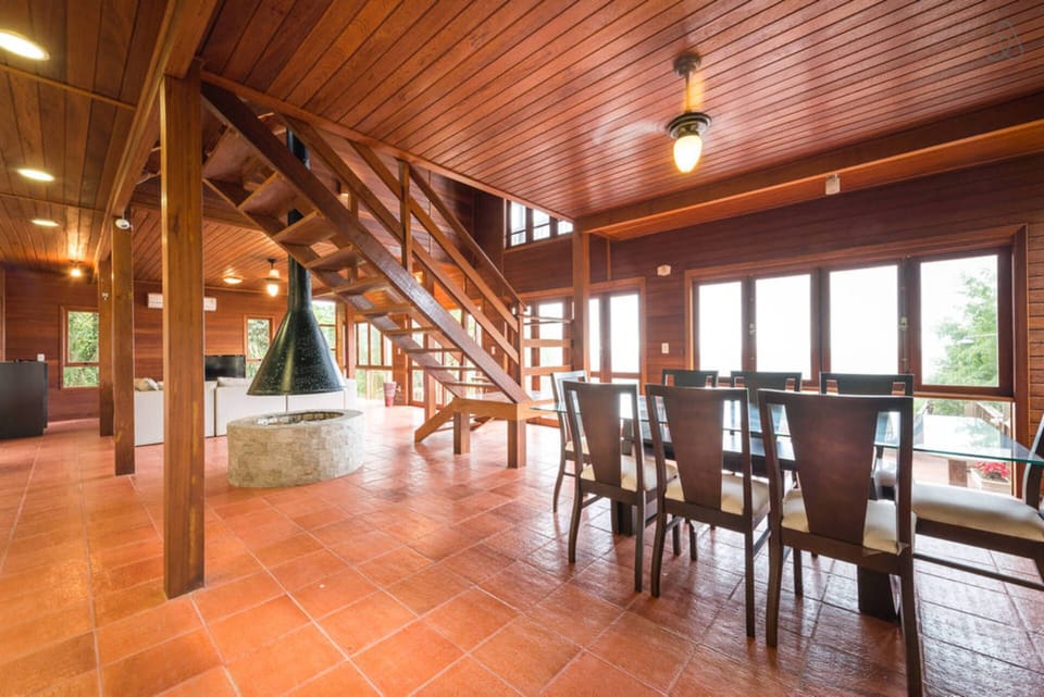 The dining area