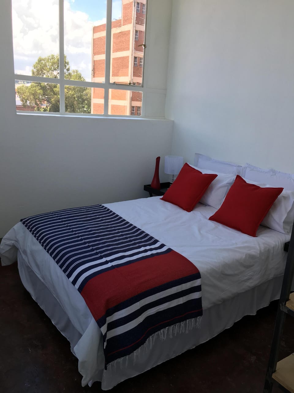 Bedroom 2: This room has natural lighting in the mornings and the afternoon 