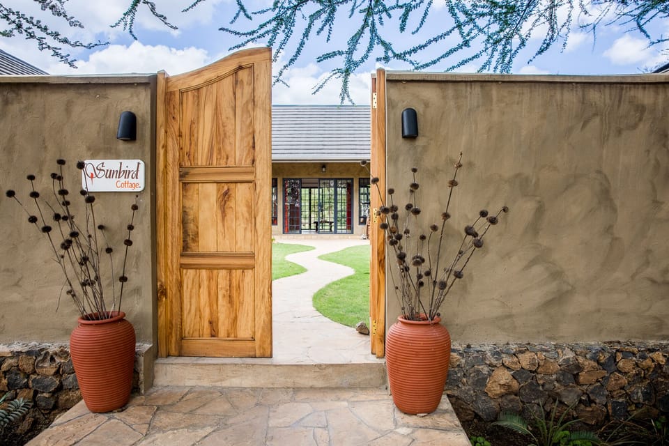 Outside entrance to privat courtyard