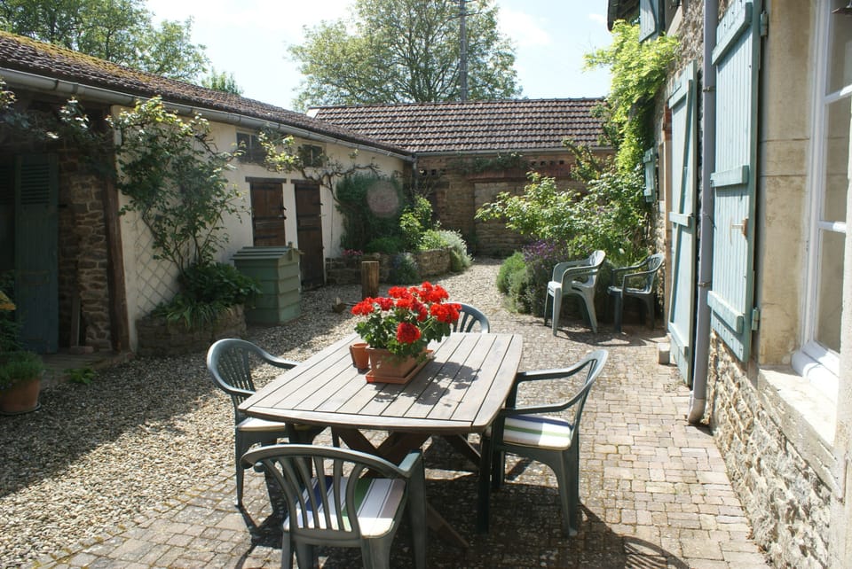 Courtyard in bloom