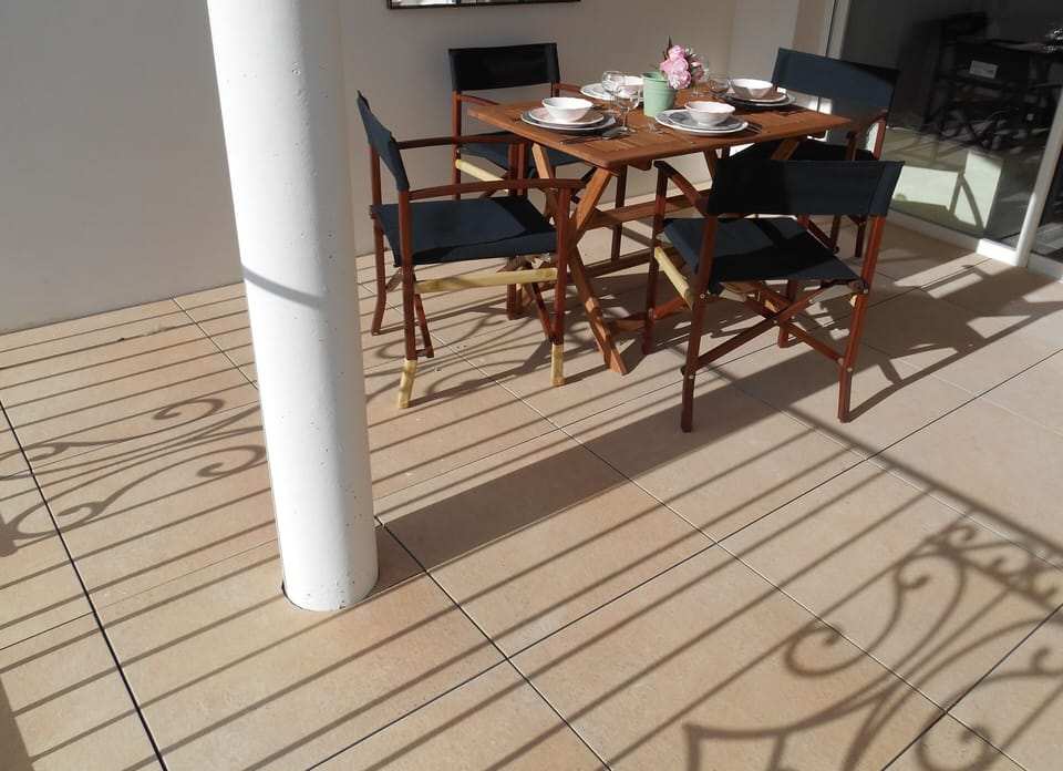 Terrace in April!