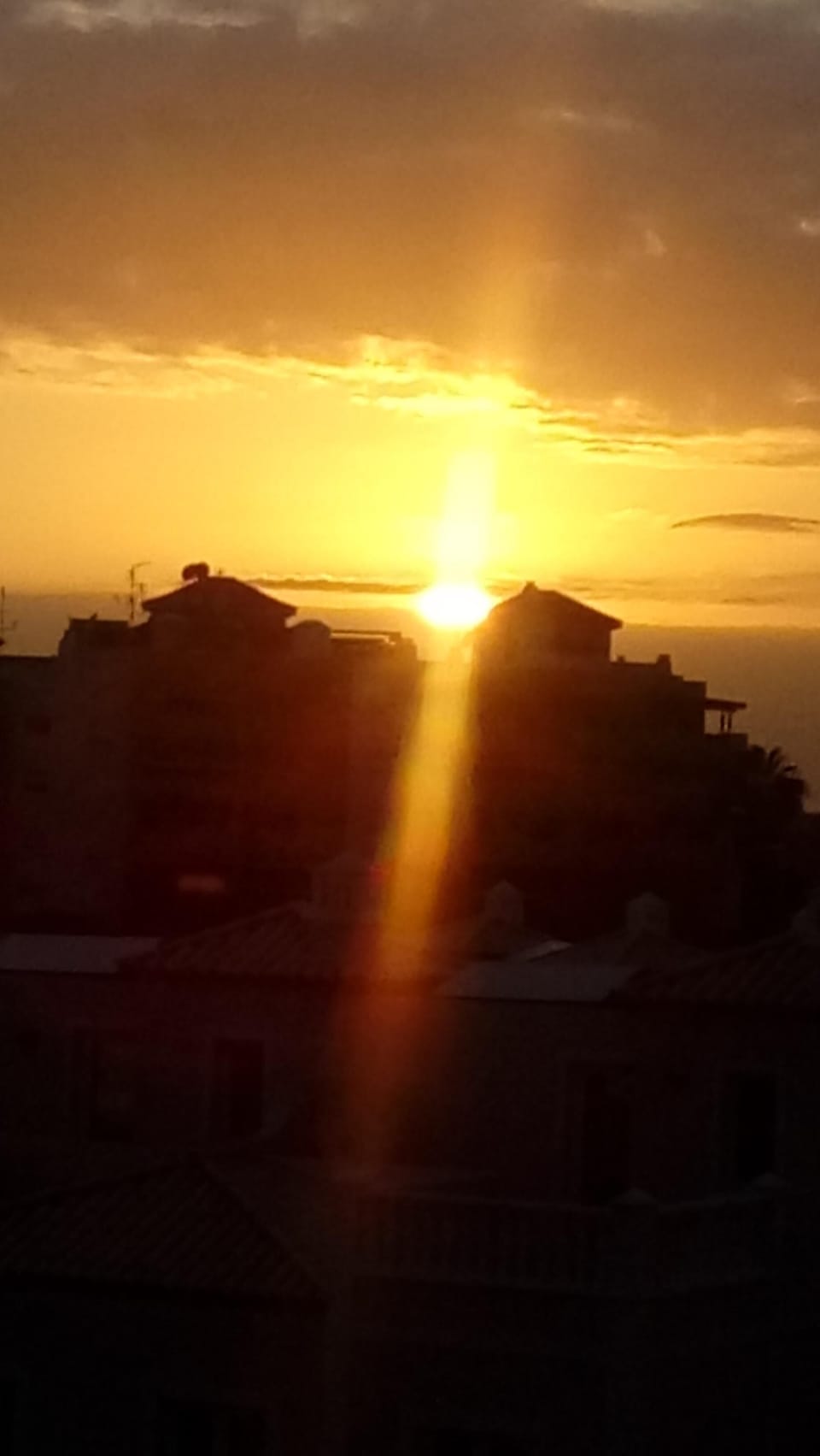 Sunset From Balcony