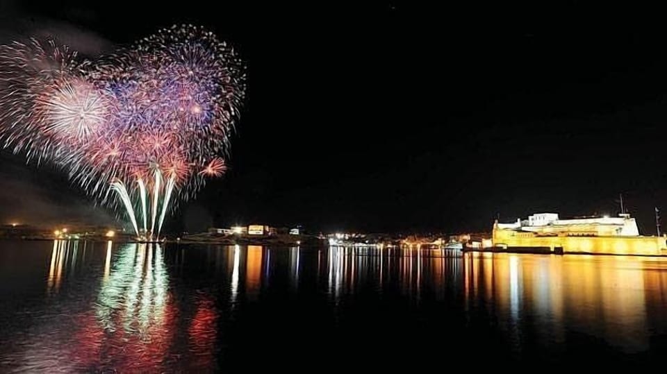 Fireworks at the Grand Harbour