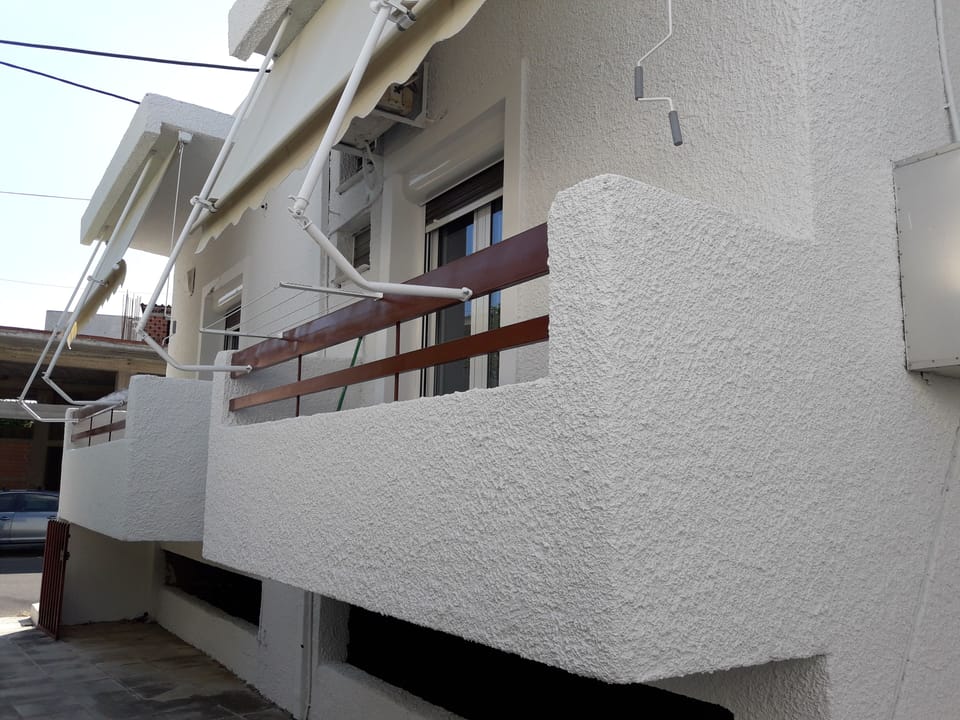 exterior view-balconies