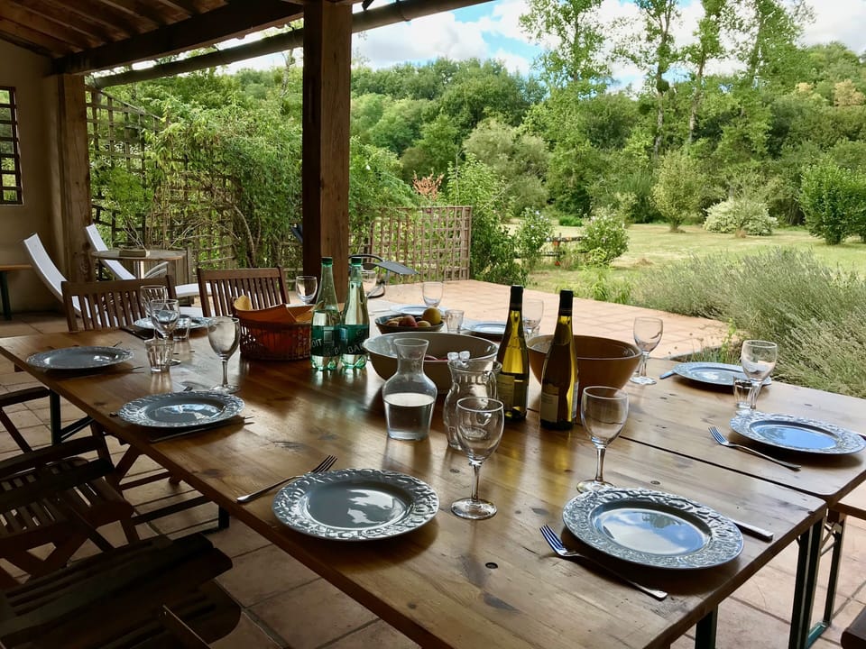 Lunch on the terrace