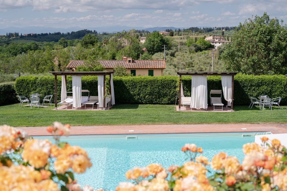 Solarium at the pool
