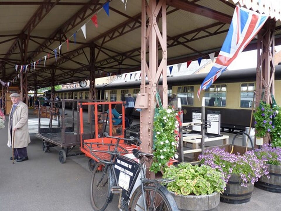 Minehead home of West Somerset Steam Railway.