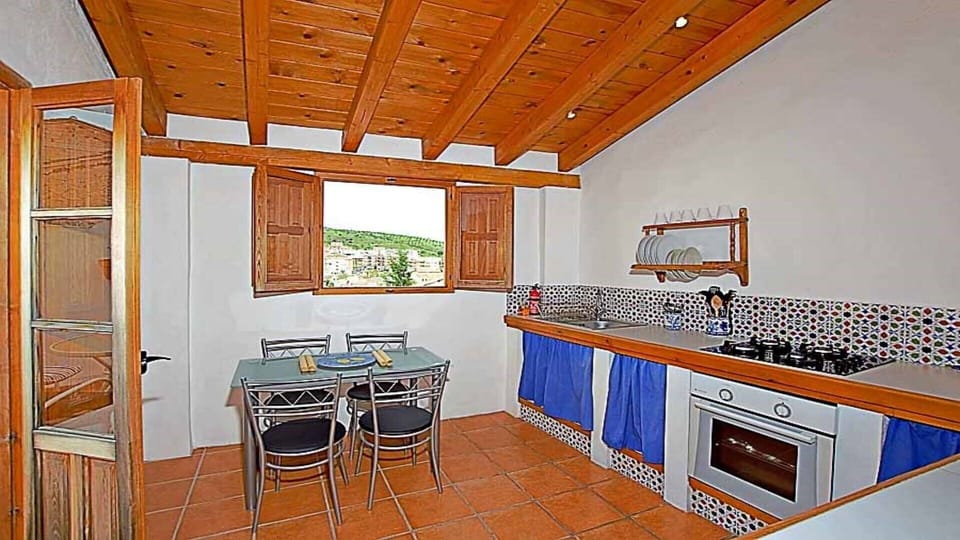 kitchen with great views
