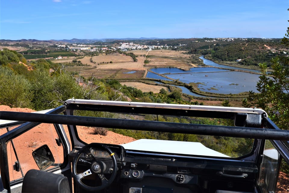 View of Silves and the Arade River Valley (from my jeep)