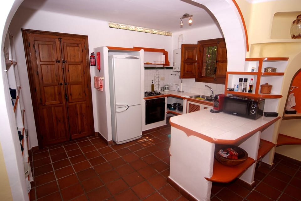 Well appointed kitchen with access to the north facing terrace