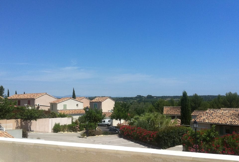 Glorious countryside views from the Shared Pool Area