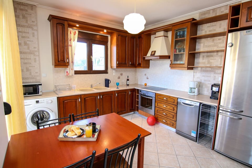 Fully equipped kitchen with all modern amenities.