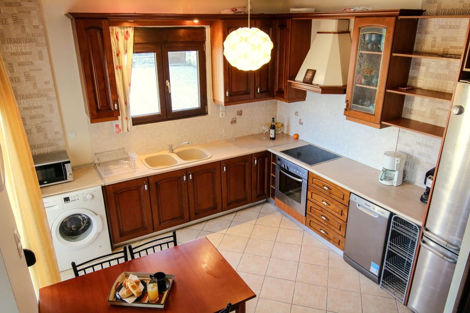 Fully equipped kitchen with all modern amenities.