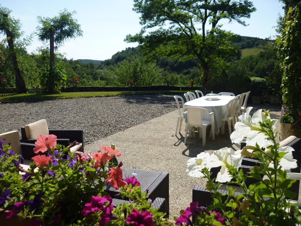 front terrace