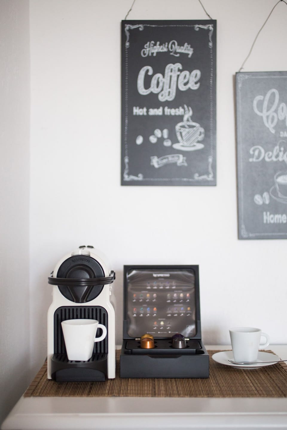 Coffee and/or coffee maker