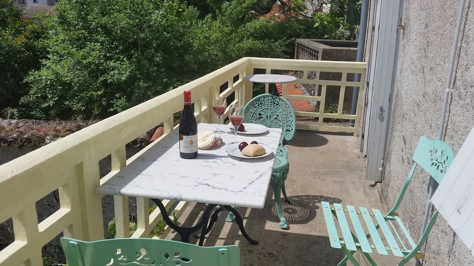 sunny balcony