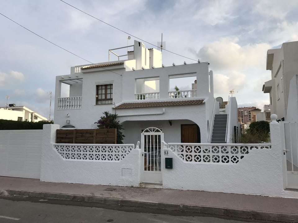 House view from the street